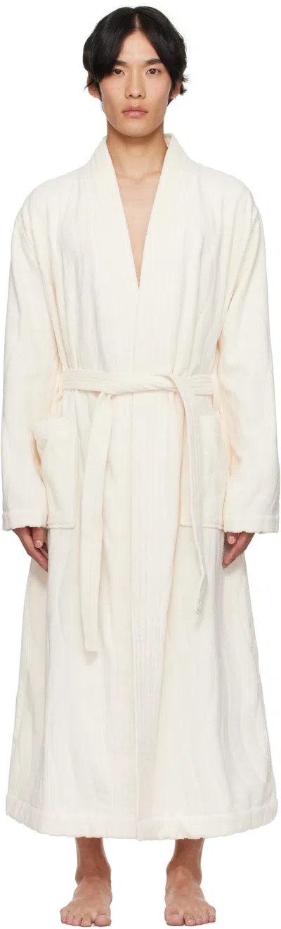 Baina Off-white Sulis Bathrobe