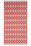Baina Pool Towel In Cloud & Ranch Red