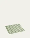 Baina Quill Face Cloth In Green
