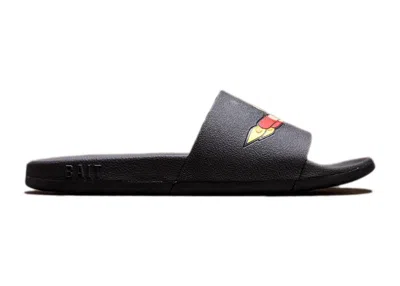 Pre-owned Bait Men's  Slide Astro Boy Launch Sneakers In Black