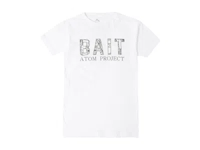 Pre-owned Bait Men's  X Astro Boy Atom Project 3m Tee Shirt In White
