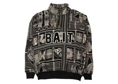 Pre-owned Bait Men's  X Astro Boy Schematics Hoodie In Black