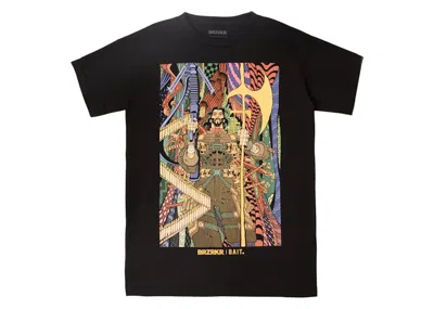 Pre-owned Bait Men's  X Brzrkr #1 Tradd Moore Cover Variant Tee Shirt In Black
