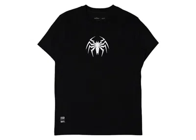 Pre-owned Bait Men's  X Marvel Spiderman 2 Venom Tee Shirt In Black