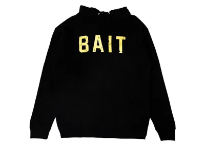 Pre-owned Bait Men's  X Pinky And The Brain  Logo Hoodie In Black