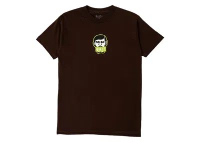 Pre-owned Bait Men's  X Punk Drunkers Japanese Man Tee Shirt In Brown