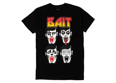 Pre-owned Bait Men's  X Punk Drunkers Tour Tee Shirt In Black