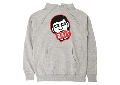 Pre-owned Bait Men's  X Punk Drunkers Twins Hoodie In Gray