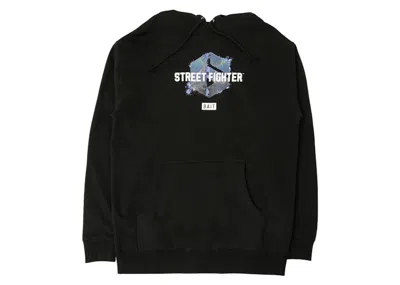 Pre-owned Bait Men's  X Street Fighter 6 Chun Li Hoodie In Black
