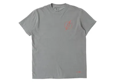 Pre-owned Bait Men's  X The Flash Fastest Man Tee Shirt In Gray