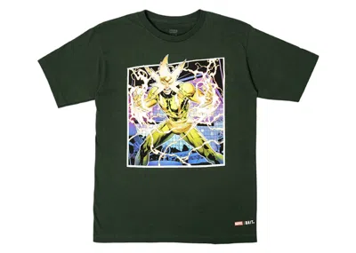 Pre-owned Bait Men's  X The Sinister Six Electro Tee Shirt In Green