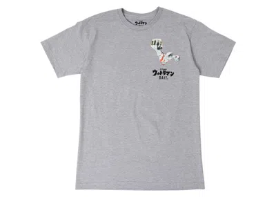 Pre-owned Bait Men's  X Ultraman Monster Tee Shirt In Gray