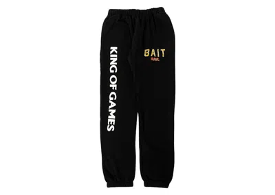 Pre-owned Bait Men's  X Yu Gi Oh  King Of Games Sweat Pants In Black