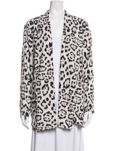 Pre-owned Baja East Animal Print Jacket In Neutral