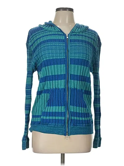 Pre-owned Baja East Cardigan Sweater In Blue