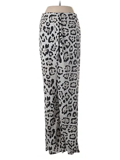 Pre-owned Baja East Casual Pants In Silver