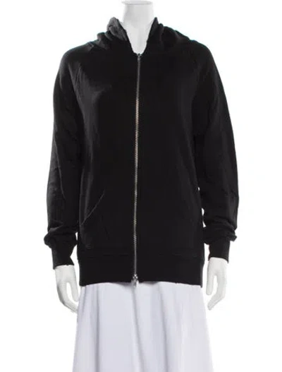 Pre-owned Baja East Crew Neck Long Sleeve Hoodie W/ Tags In Black