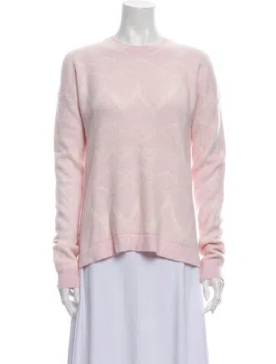 Pre-owned Baja East Crew Neck Sweater In Pink