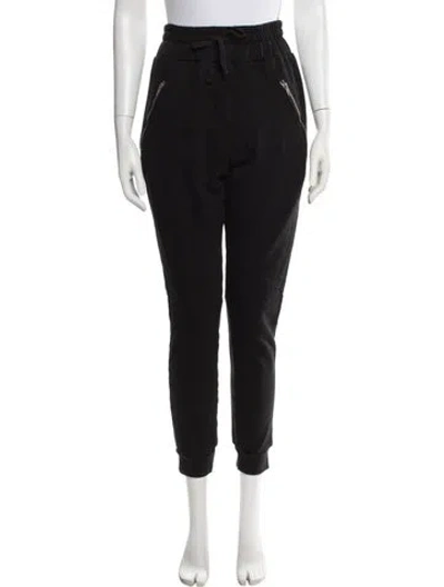 Pre-owned Baja East Distressed Accents Sweatpants W/ Tags In Black