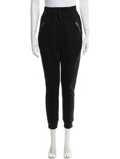 Pre-owned Baja East Distressed Accents Sweatpants W/ Tags In Black