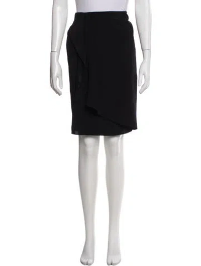 Pre-owned Baja East Knee-length Skirt In Black