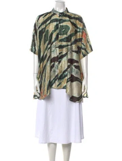 Pre-owned Baja East Long Dress W/ Tags In Multicolor