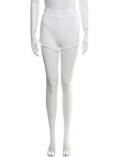 Pre-owned Baja East Mini Shorts W/ Tags In White