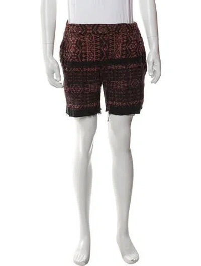 Pre-owned Baja East Patterned Shorts In Brown