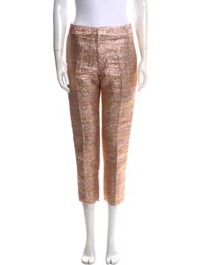 Pre-owned Baja East Straight Leg Pants In Silver