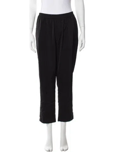 Pre-owned Baja East Wide Leg Pants In Black