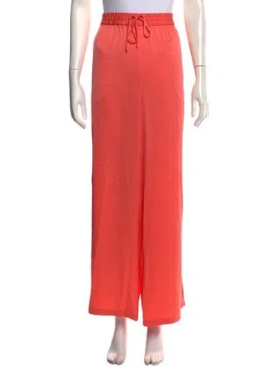 Pre-owned Baja East Wide Leg Pants In Orange