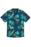 Baja Llama 121 Do One Nighthawk Button Up Shirt In Blue In Blue