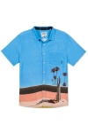 Baja Llama Men's Blue 5pm - Nighthawk™ Button Up In Blue