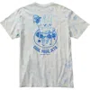 Baja Llama Men's White Cool Your Jets - Primo Graphic Tee In Tie Dye