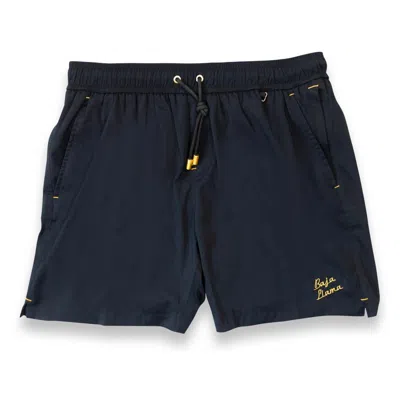 Baja Llama Men's Fort Knox Black Swim Shorts