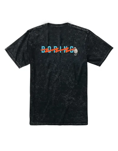 Baja Llama Men's The Boring Tagline - Black
