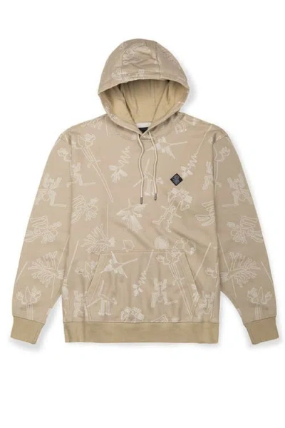 Baja Llama Nazca Lines In Gold