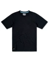 Baja Llama Slub Pima Tee In Black