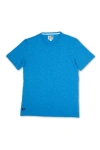 Baja Llama Slub Pima Tee In Bright Blue