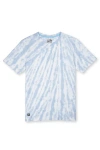 Baja Llama Slub Pima Tee In Tie Dye