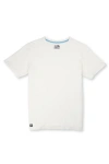 Baja Llama Slub Pima Tee In White