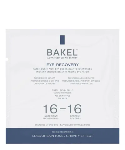 Bakel Eye-recovery Instant Energising Anti-ageing Eye Patch In White