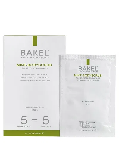 Bakel Mint-bodyscrub Renewing Body Scrub 6x30 G In White