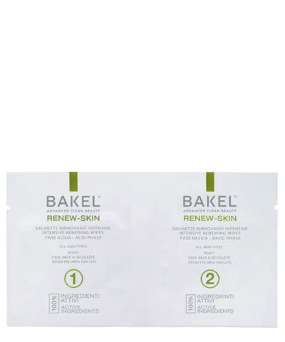 Bakel Renew-skin Intensive Renewing Wipes In White