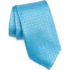 Baker By Ted Baker Murray Silk Blend Tie In Aqua