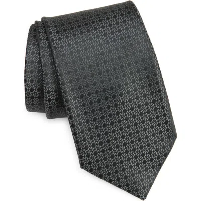 Baker By Ted Baker Murray Silk Blend Tie In Black