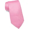 Baker By Ted Baker Murray Silk Blend Tie In Pink