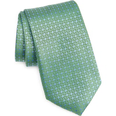 Baker By Ted Baker Murray Silk Blend Tie In Teal