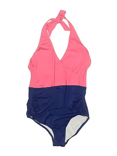 Pre-owned Bal Harbour One Piece Swimsuit In Pink