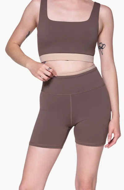 Balà Bala Biker Short In Espresso